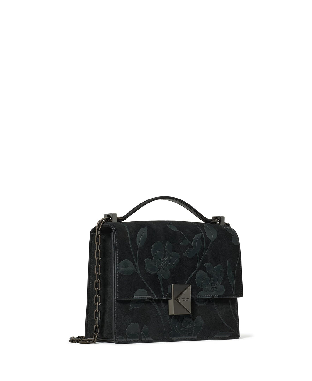 kate spade new york Women's Deco Leather Flap Chain Crossbody
