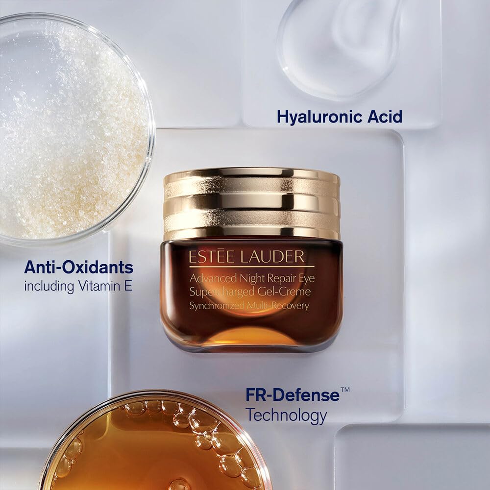 Estée Lauder Advanced Night Repair Eye Supercharged Gel-Cream Synchronized Multi-Recovery | Brightening Under Eye Cream for Dark Circles, Fine Lines