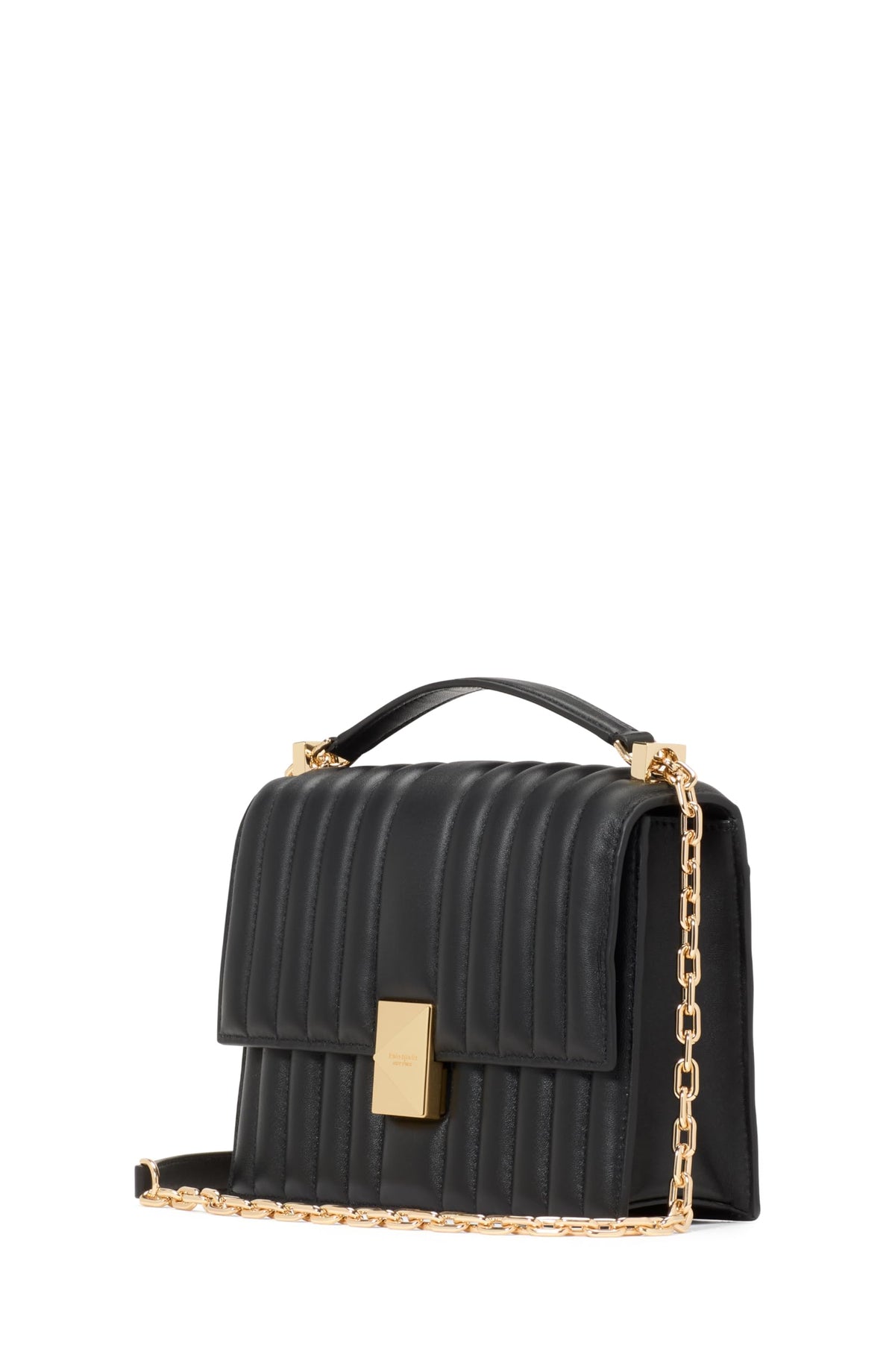 kate spade new york Women's Deco Leather Flap Chain Crossbody