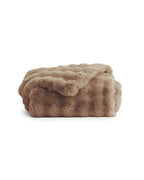 Cozy Earth Bubble Cuddle Blanket, Faux Fur Ultra-Soft Luxury Throw Blanket