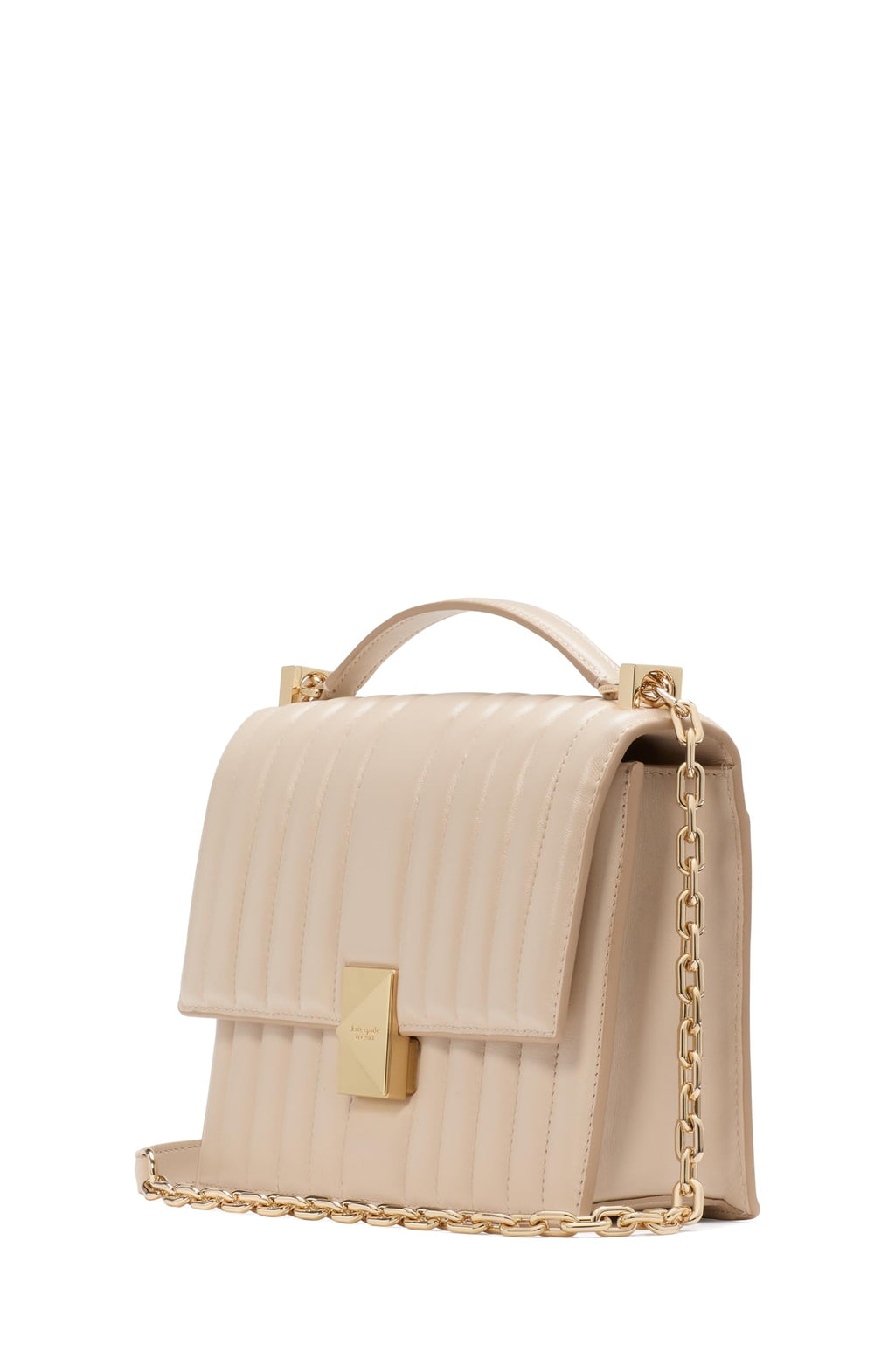 kate spade new york Women's Deco Leather Flap Chain Crossbody