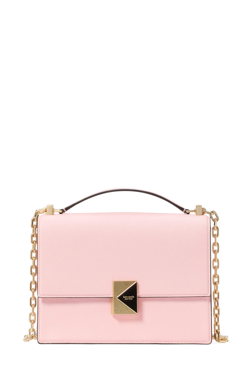 kate spade new york Women's Deco Leather Flap Chain Crossbody