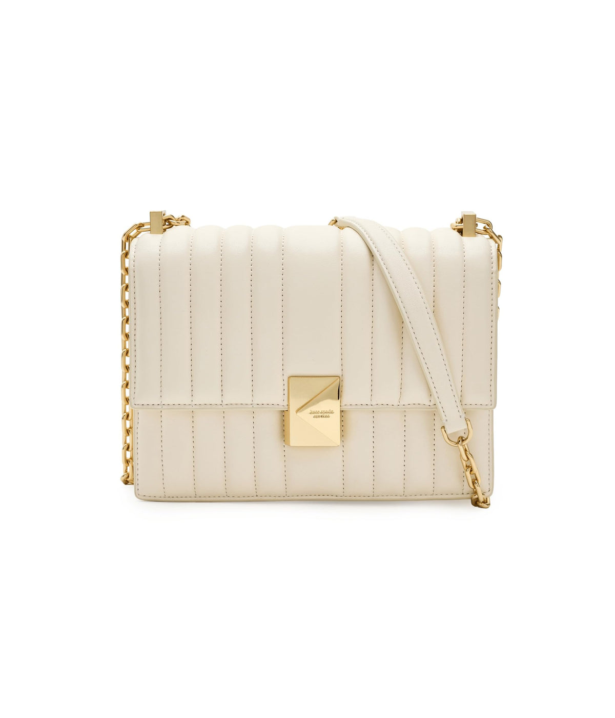 kate spade new york Women's Deco Leather Flap Chain Crossbody