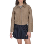 Levi's Women's Faux Leather Bomber With Laydown Collar