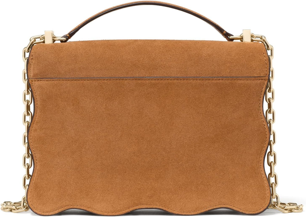 kate spade new york Women's Deco Leather Flap Chain Crossbody