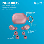 JLab JBuds Mini Tones True Wireless Earbuds, Bluetooth Multipoint, 4625 W