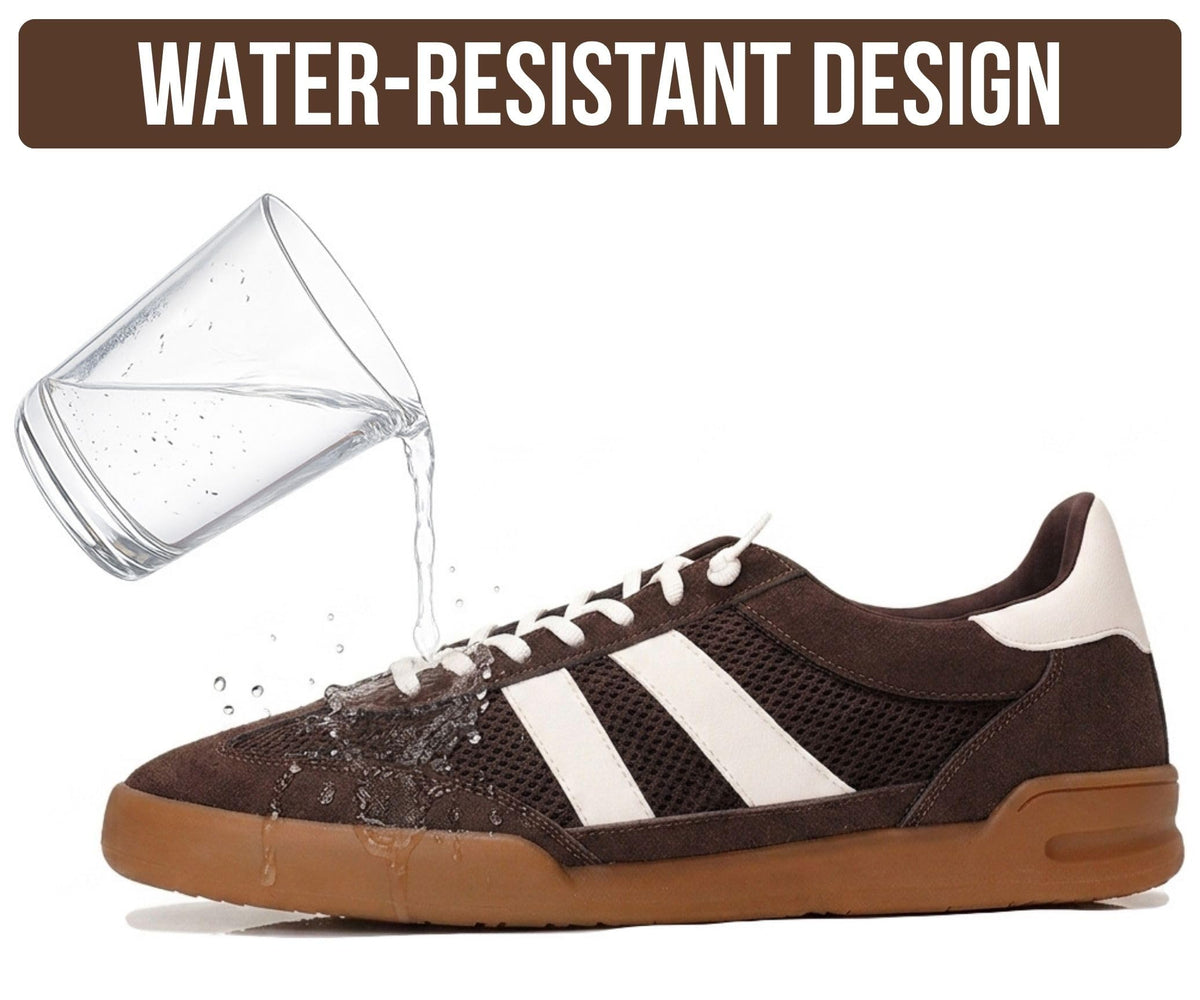Project Cloud 100% Genuine Leather Sneakers for Men Easy Slip-on Mens Shoes