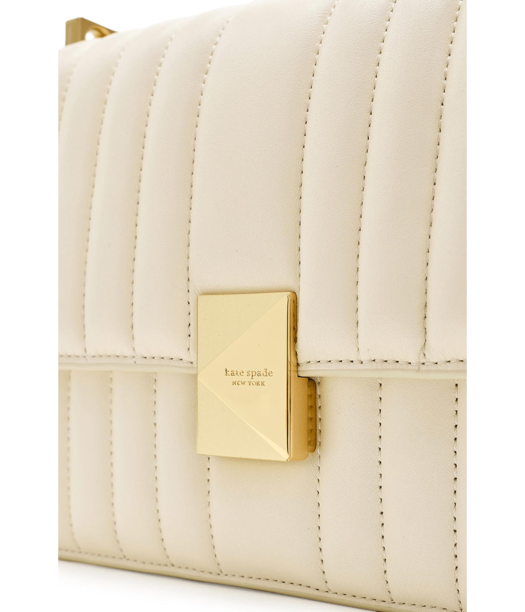 kate spade new york Women's Deco Leather Flap Chain Crossbody