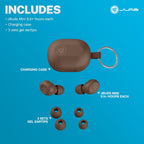 JLab JBuds Mini Tones True Wireless Earbuds, Bluetooth Multipoint, 4625 W