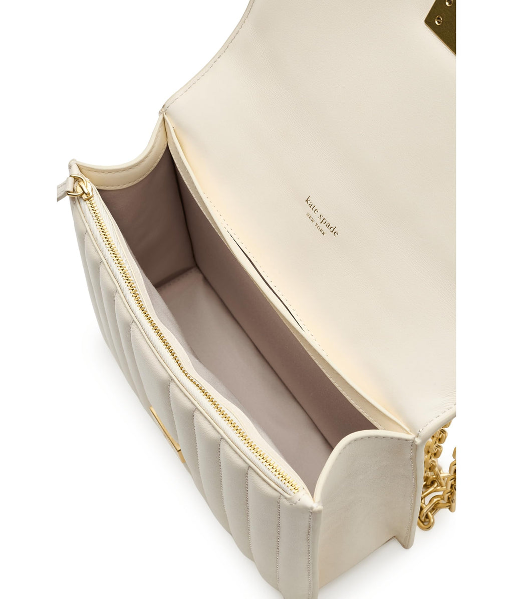 kate spade new york Women's Deco Leather Flap Chain Crossbody