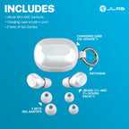 JLab JBuds Mini Tones True Wireless Earbuds, Bluetooth Multipoint, 4625 W