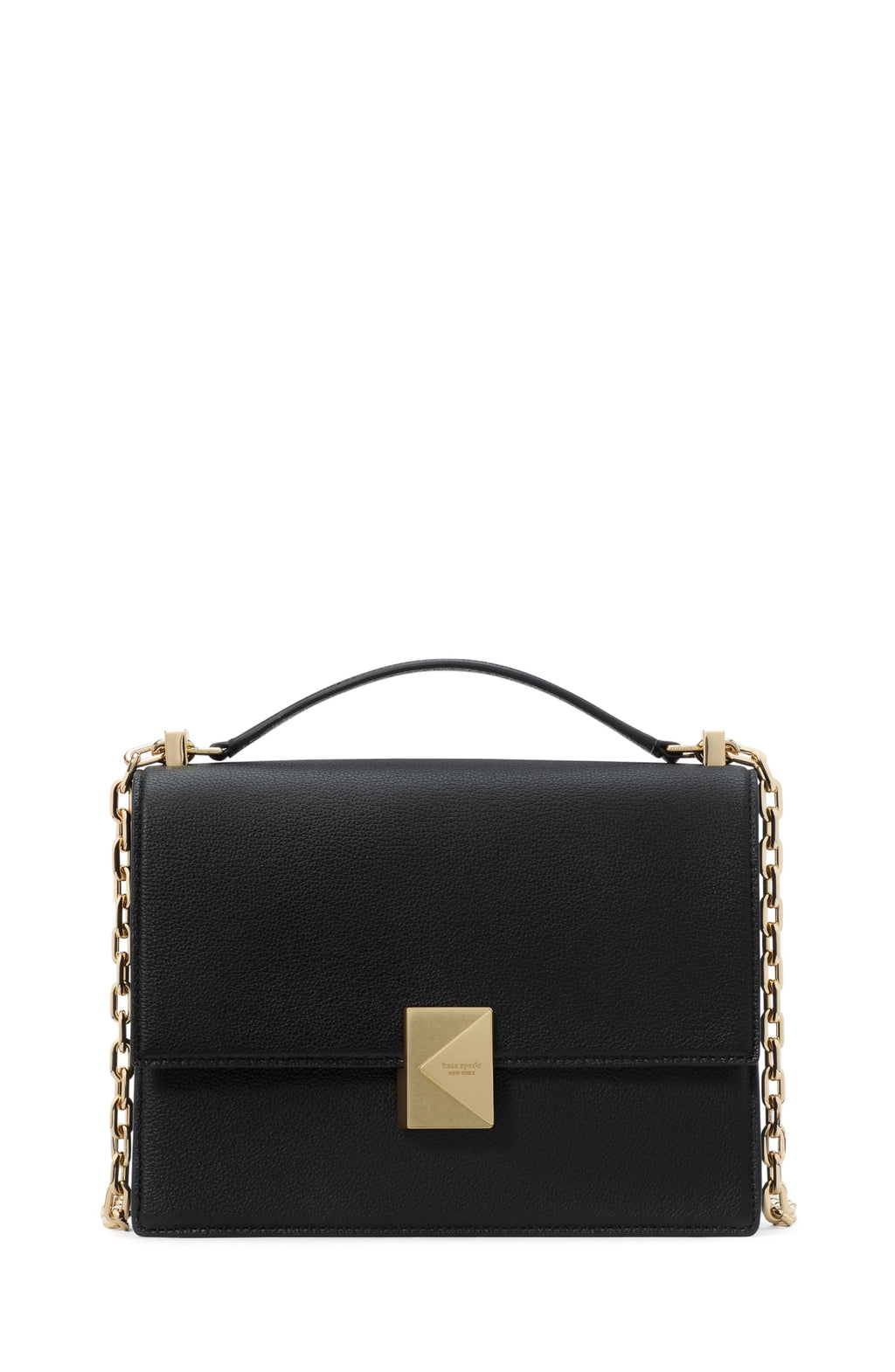 kate spade new york Women's Deco Leather Flap Chain Crossbody