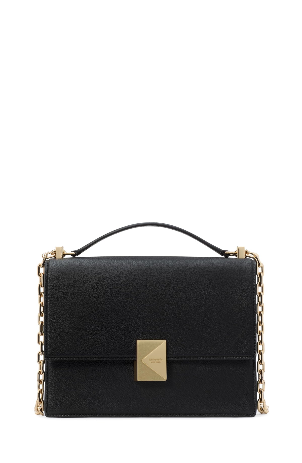 kate spade new york Women's Deco Leather Flap Chain Crossbody