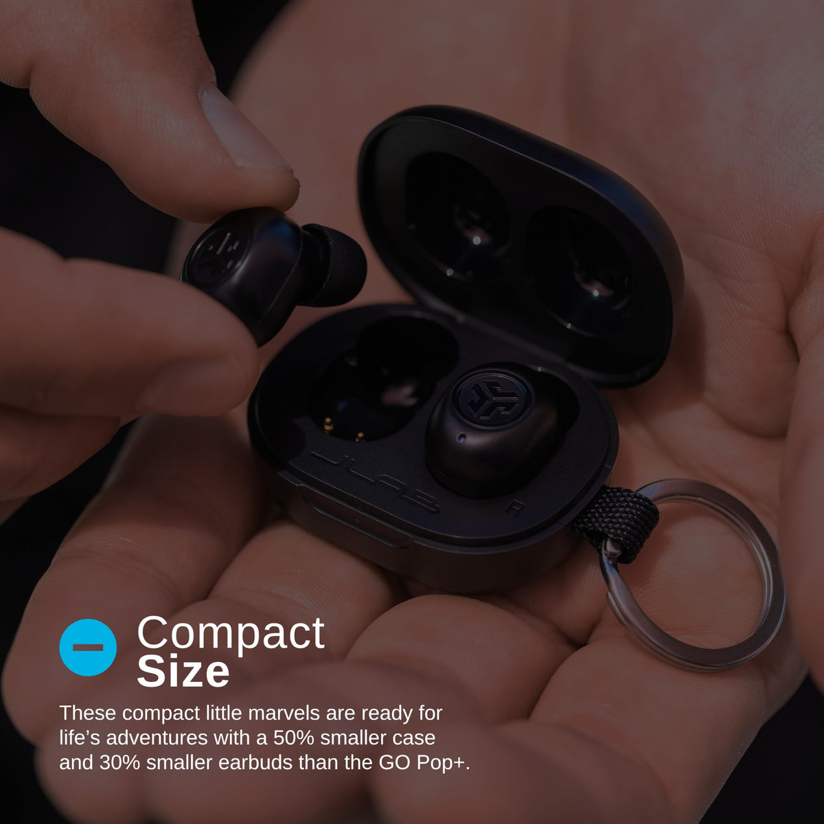 JLab JBuds Mini Tones True Wireless Earbuds, Bluetooth Multipoint, 4625 W