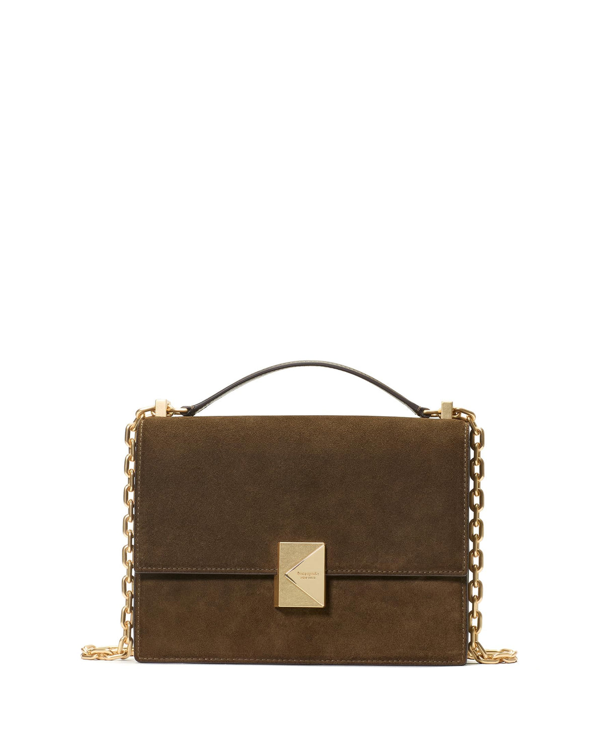 kate spade new york Women's Deco Leather Flap Chain Crossbody