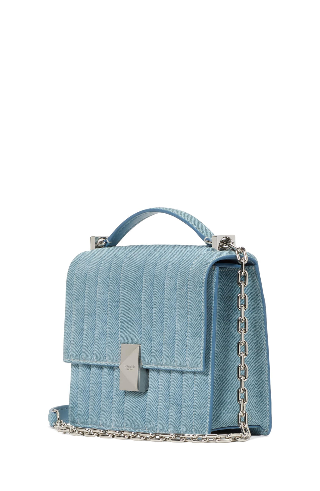 kate spade new york Women's Deco Leather Flap Chain Crossbody
