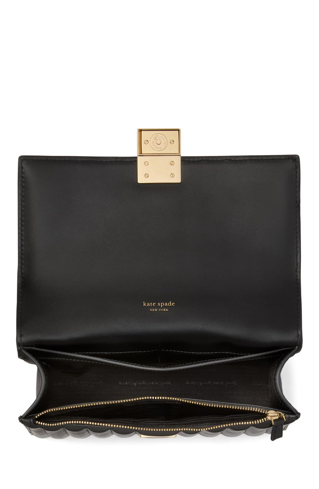 kate spade new york Women's Deco Leather Flap Chain Crossbody