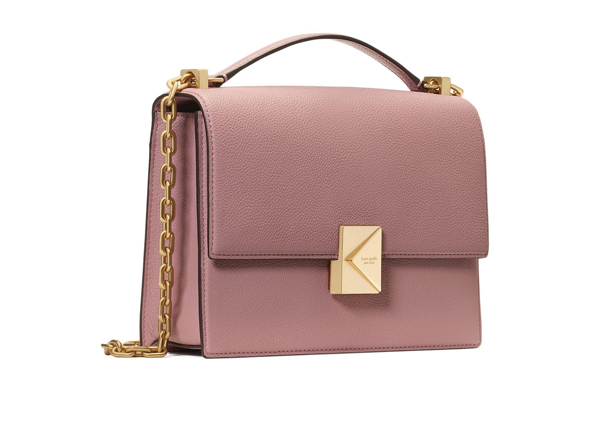 kate spade new york Women's Deco Leather Flap Chain Crossbody