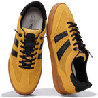 Project Cloud 100% Genuine Leather Sneakers for Men Easy Slip-on Mens Shoes