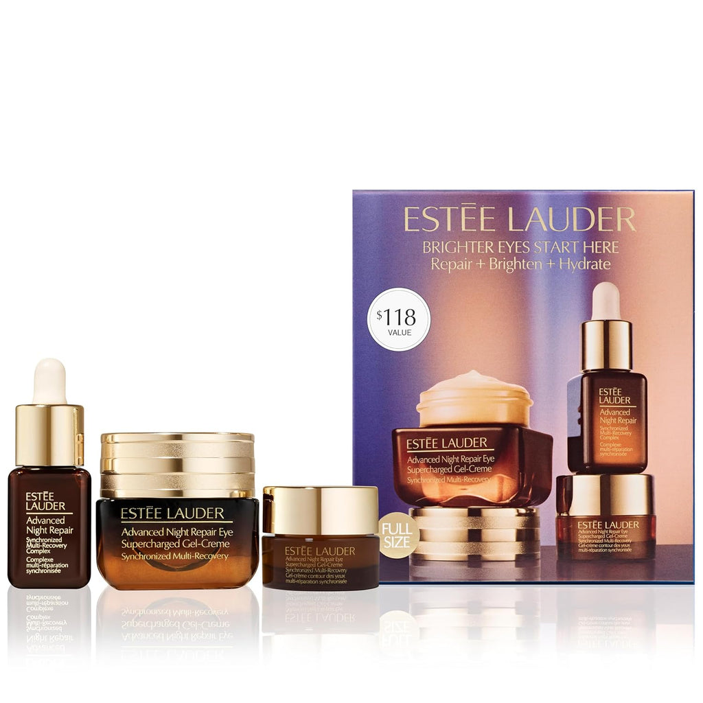 Estée Lauder Advanced Night Repair Eye Supercharged Gel-Cream Synchronized Multi-Recovery | Brightening Under Eye Cream for Dark Circles, Fine Lines
