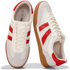 Project Cloud 100% Genuine Leather Sneakers for Men Easy Slip-on Mens Shoes
