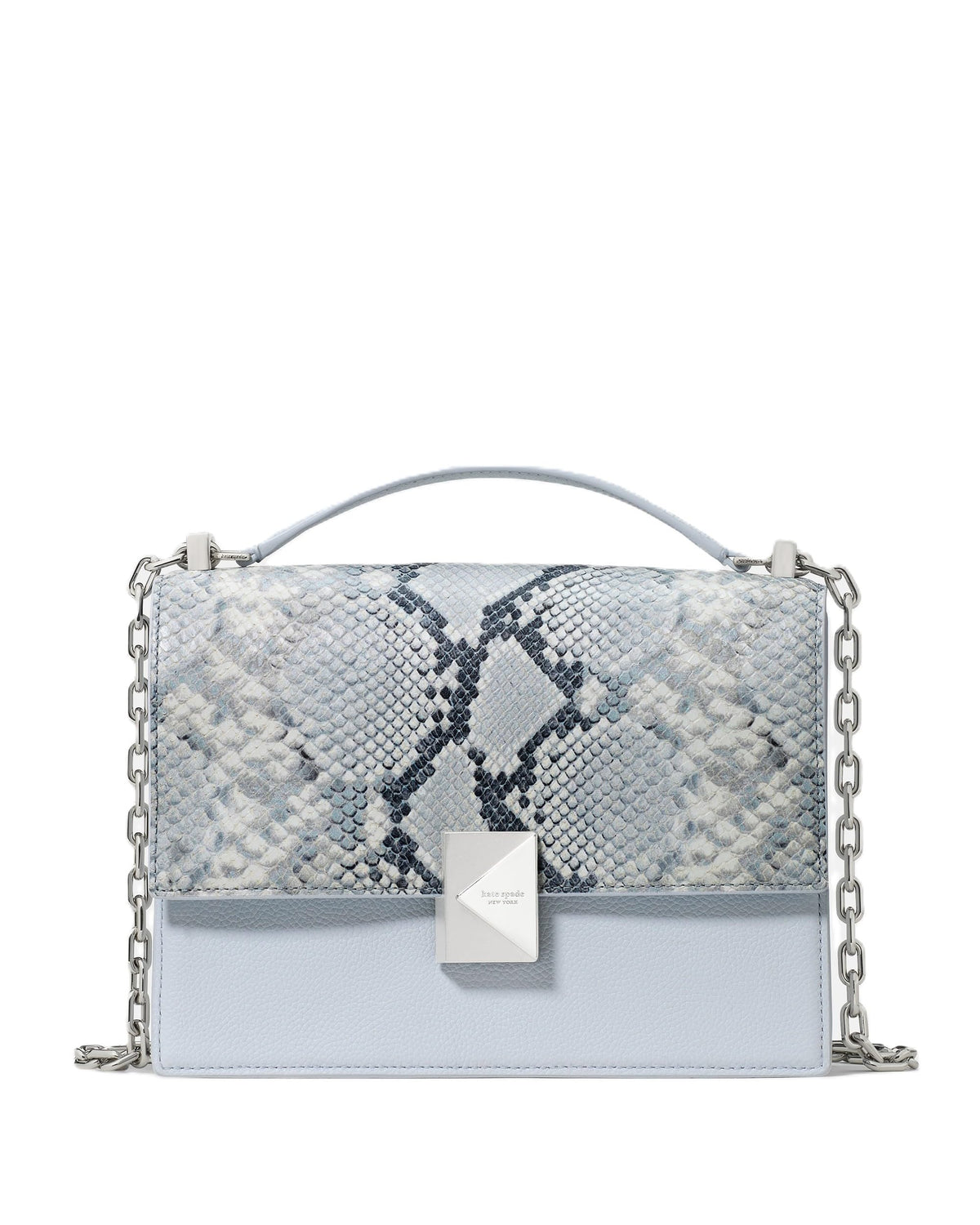 kate spade new york Women's Deco Leather Flap Chain Crossbody