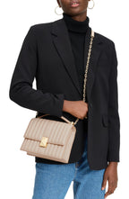 kate spade new york Women's Deco Leather Flap Chain Crossbody