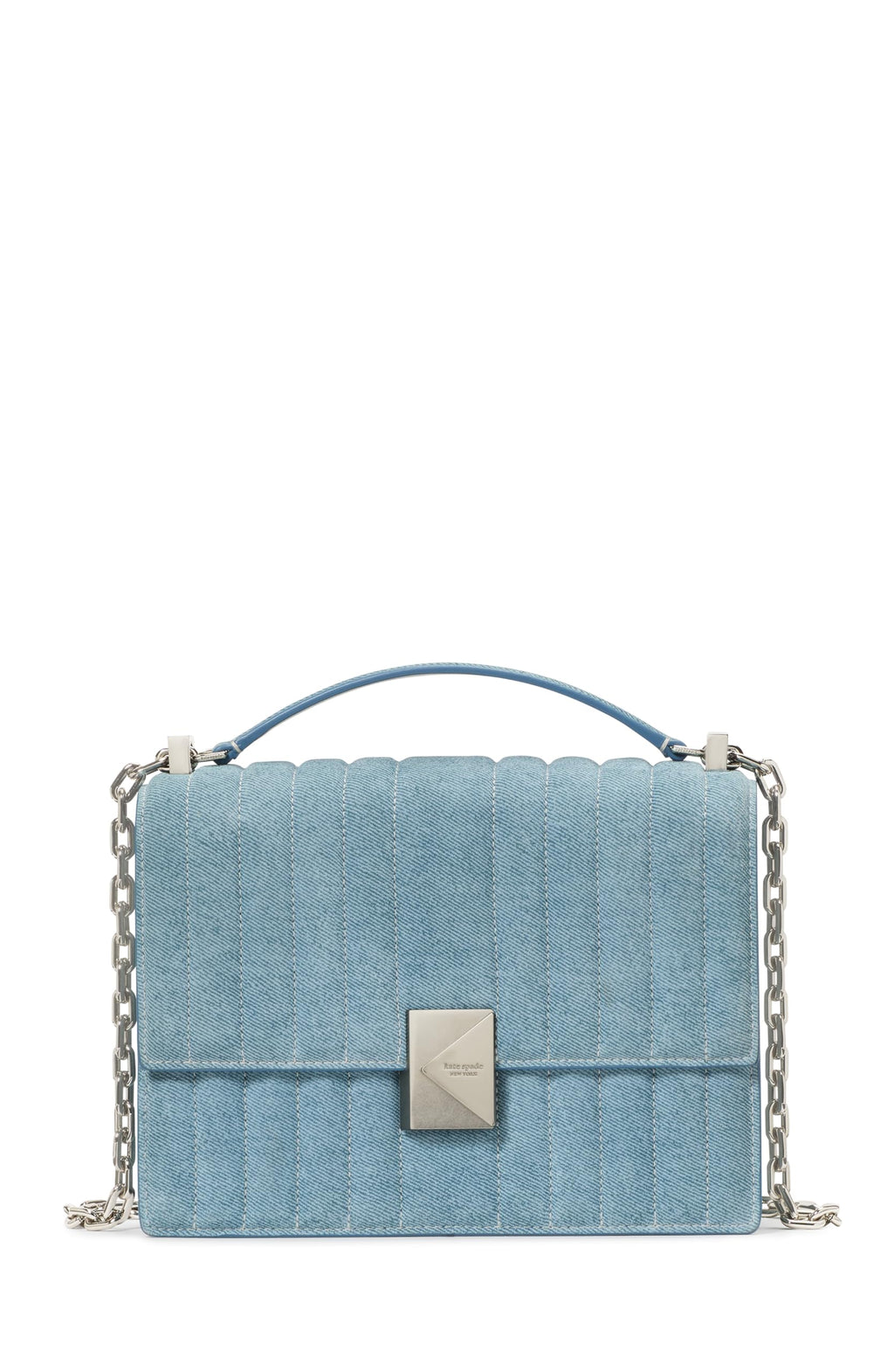 kate spade new york Women's Deco Leather Flap Chain Crossbody