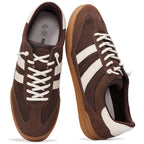 Project Cloud 100% Genuine Leather Sneakers for Men Easy Slip-on Mens Shoes