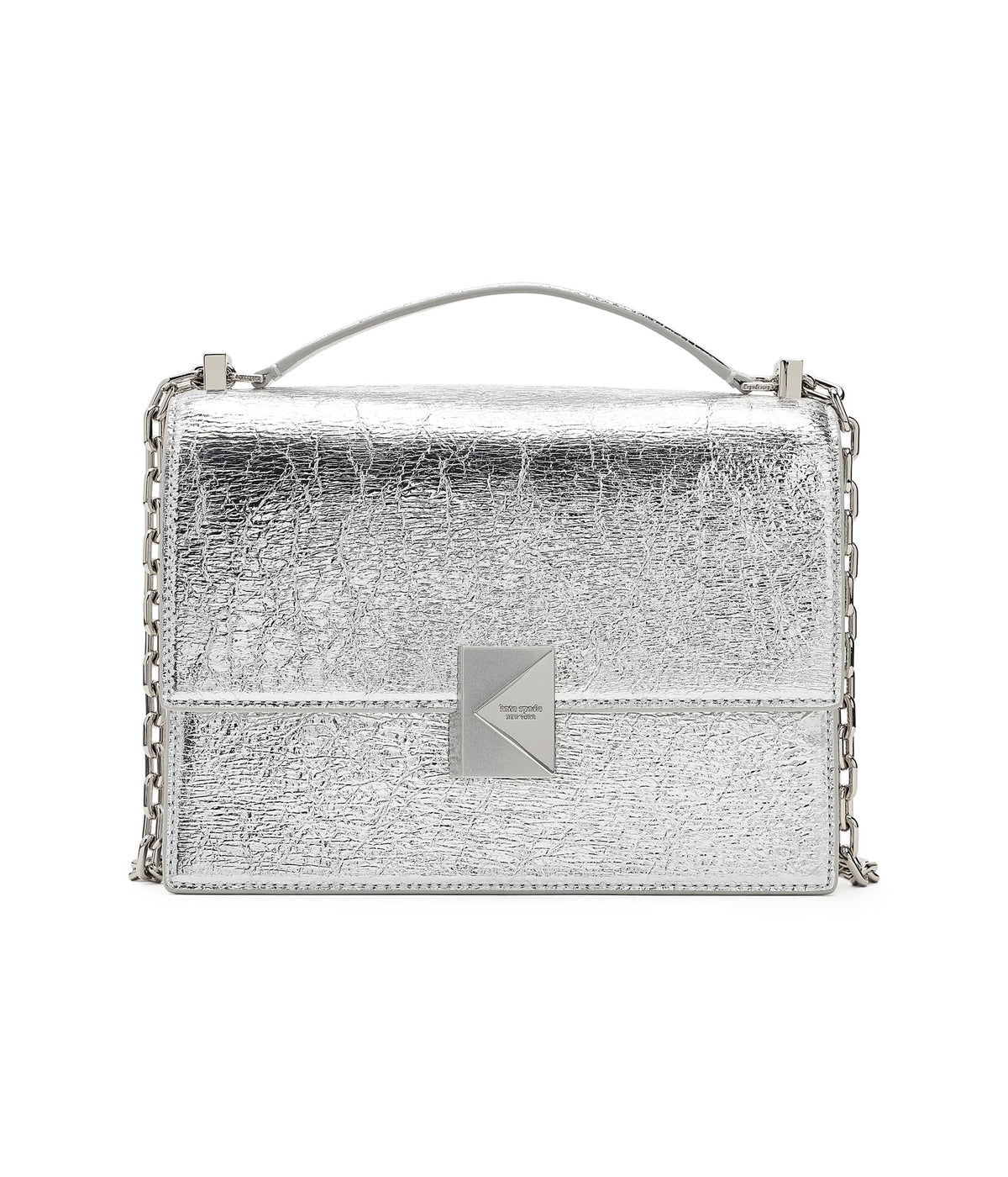 kate spade new york Women's Deco Leather Flap Chain Crossbody