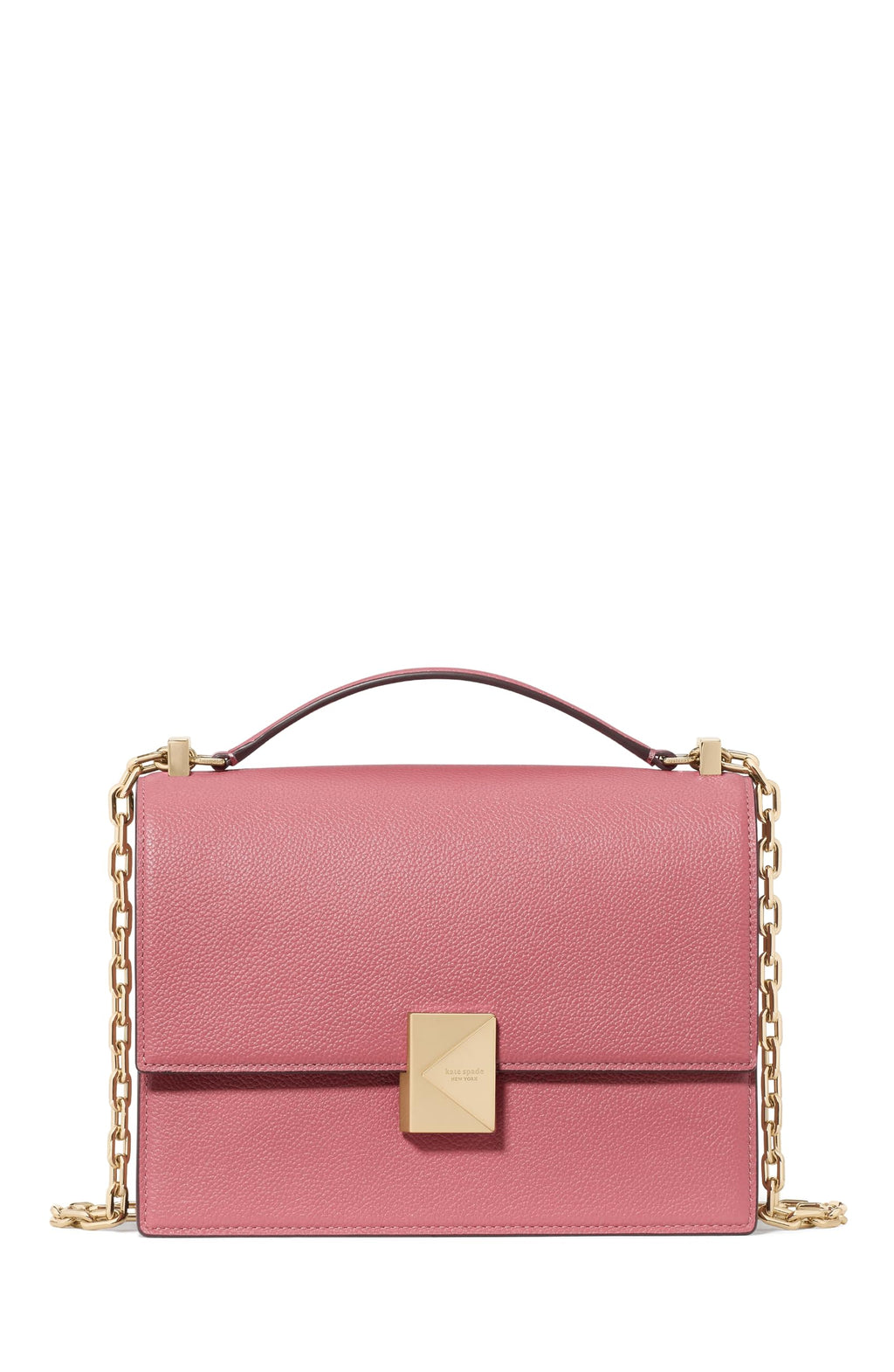 kate spade new york Women's Deco Leather Flap Chain Crossbody