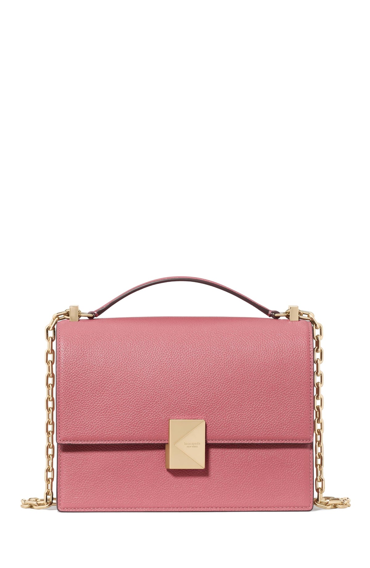 kate spade new york Women's Deco Leather Flap Chain Crossbody