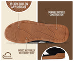 Project Cloud 100% Genuine Leather Sneakers for Men Easy Slip-on Mens Shoes