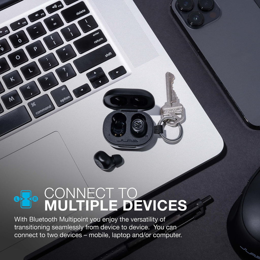 JLab JBuds Mini Tones True Wireless Earbuds, Bluetooth Multipoint, 4625 W