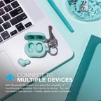 JLab JBuds Mini Tones True Wireless Earbuds, Bluetooth Multipoint, 4625 W