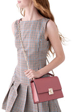 kate spade new york Women's Deco Leather Flap Chain Crossbody