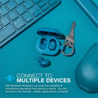 JLab JBuds Mini Tones True Wireless Earbuds, Bluetooth Multipoint, 4625 W